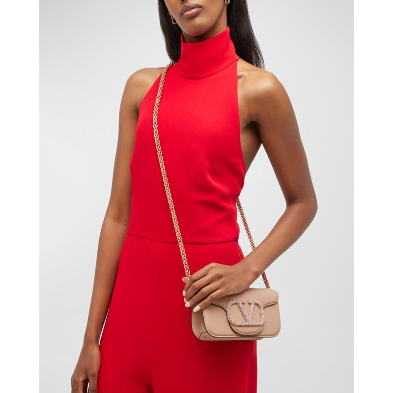 Bolsa Shoulder Loco Small VLOGO Lambskin