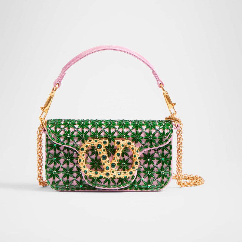 Bolsa Shoulder Loco Small Crystal - Mercado de Luxo - O Maior E-Commerce de Bens, Produtos e Serviços de Luxo do Brasil.