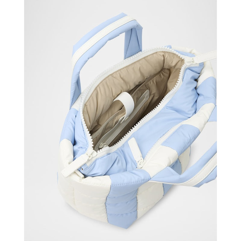 Bolsa Shopper Porter Small Marshmallow Stripe