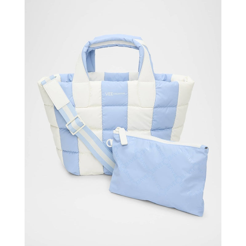 Bolsa Shopper Porter Small Marshmallow Stripe