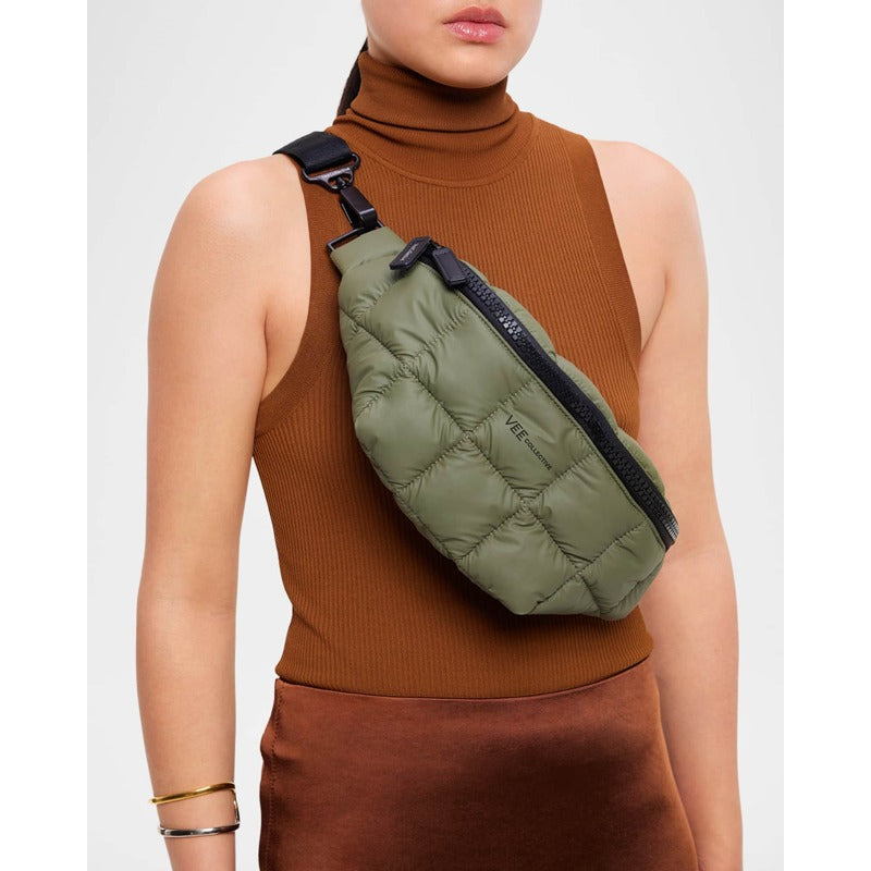 Bolsa Crossbody Porter Sling Quilted Belt