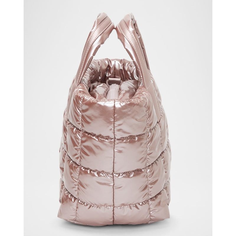 Bolsa Shopper Porter Small Metallic Quilted