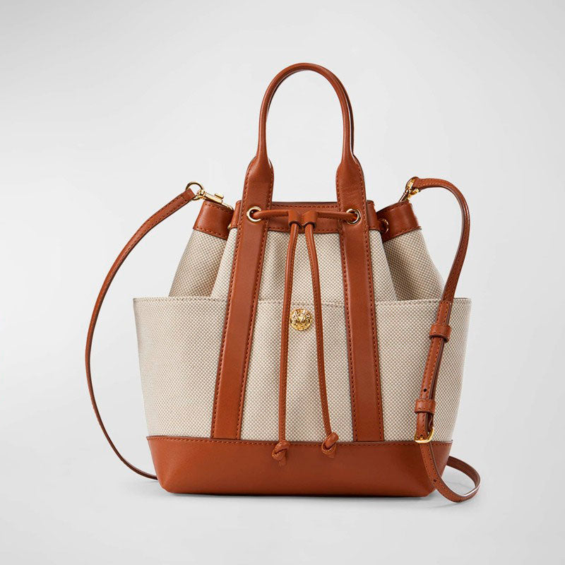 Bolsa Crossbody Goody Drawstring Canvas - Mercado de Luxo - O Maior E-Commerce de Bens, Produtos e Serviços de Luxo do Brasil.