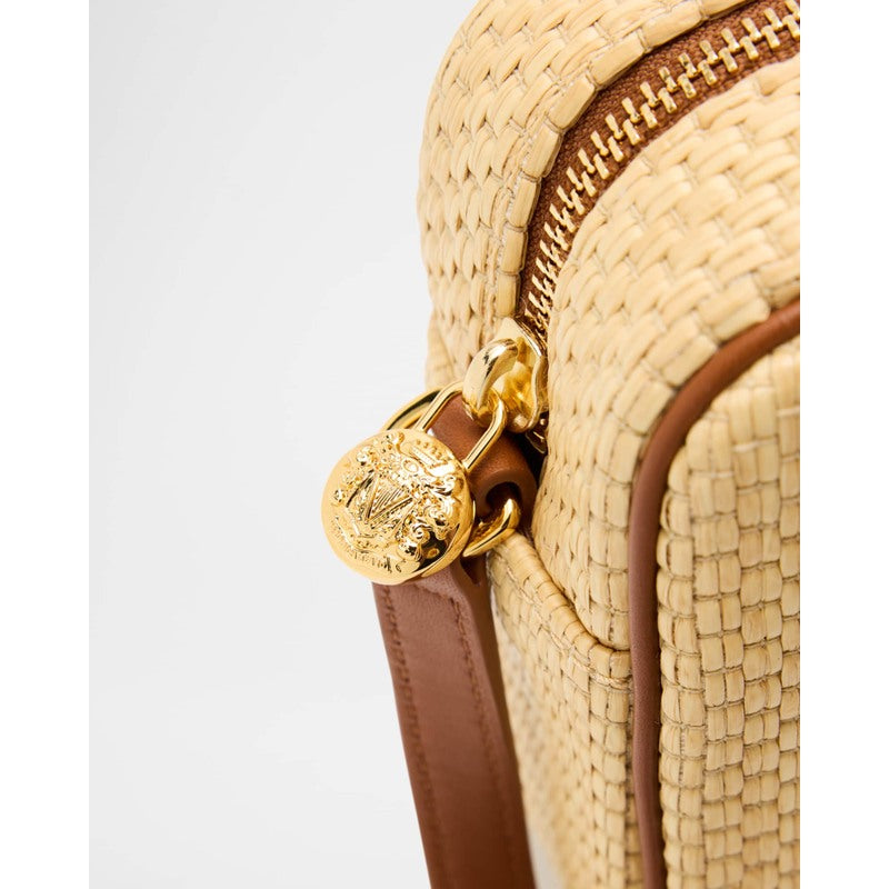 Bolsa Crossbody Click Raffia Camera