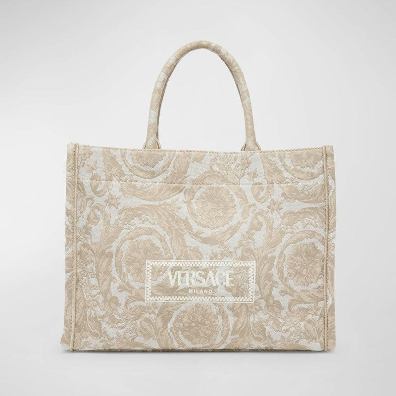 Bolsa Shopper Athena Large Jacquard - Mercado de Luxo - O Maior E-Commerce de Bens, Produtos e Serviços de Luxo do Brasil.