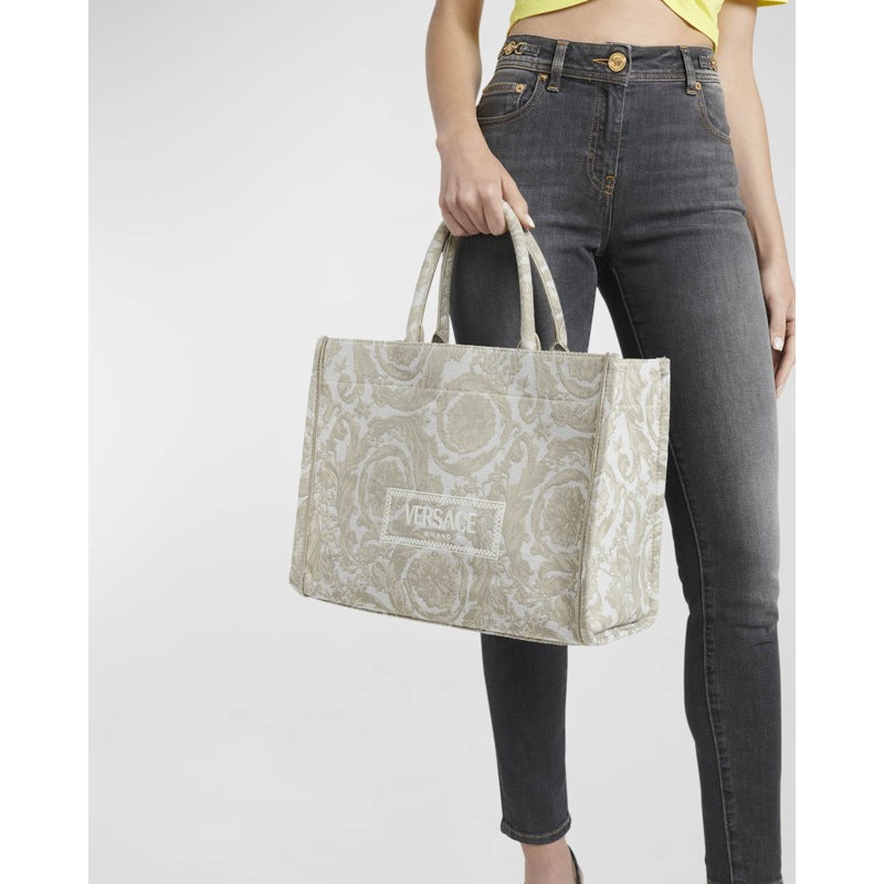 Bolsa Shopper Athena Large Jacquard