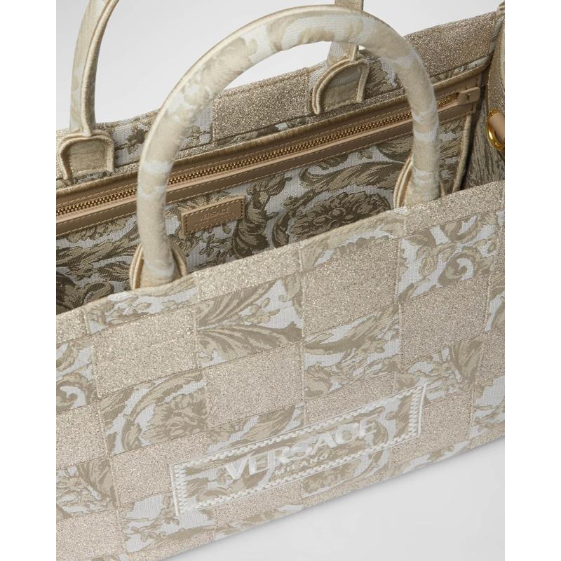 Bolsa Shopper La Medusa Large Patchwork Barocco
