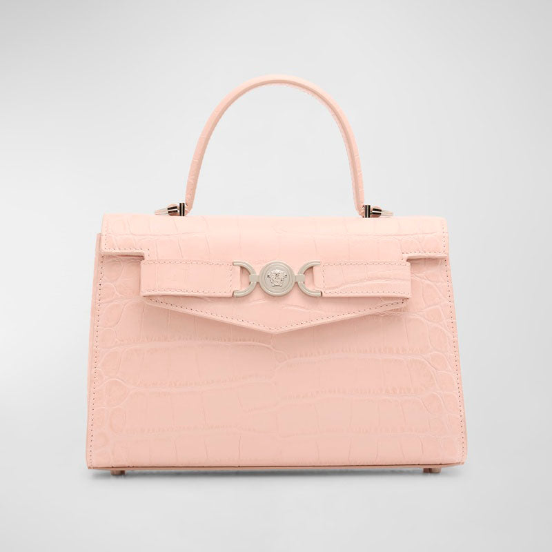 Bolsa Handle Medusa 95 Croc-Embossed  - Mercado de Luxo - O Maior E-Commerce de Bens, Produtos e Serviços de Luxo do Brasil.