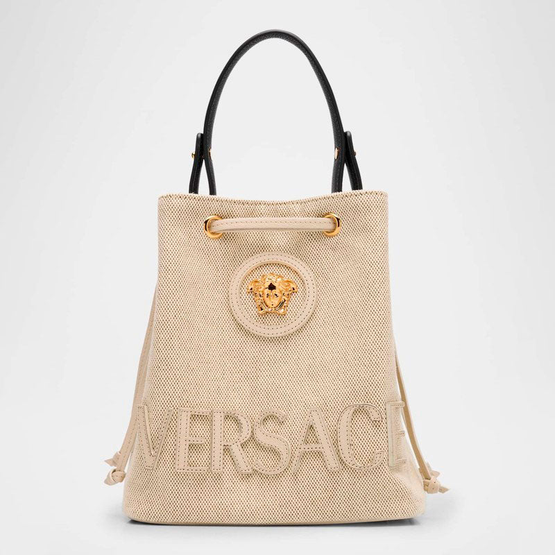 Bolsa Beach La Medusa Canvas - Mercado de Luxo - O Maior E-Commerce de Bens, Produtos e Serviços de Luxo do Brasil.