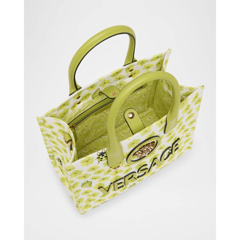 Bolsa Shopper La Medusa Small Flower Insect Canvas
