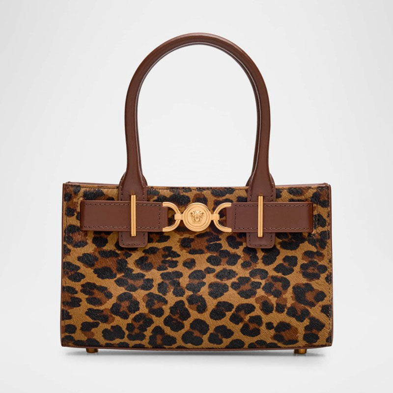 Bolsa Shopper Medusa 95 Small Leopard Calf Hair - Mercado de Luxo - O Maior E-Commerce de Bens, Produtos e Serviços de Luxo do Brasil.