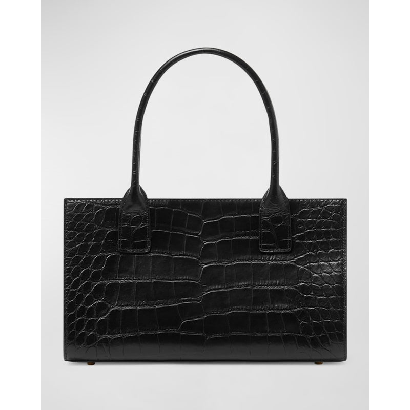 Bolsa Shopper Medusa 95 Medium Croc-Embossed