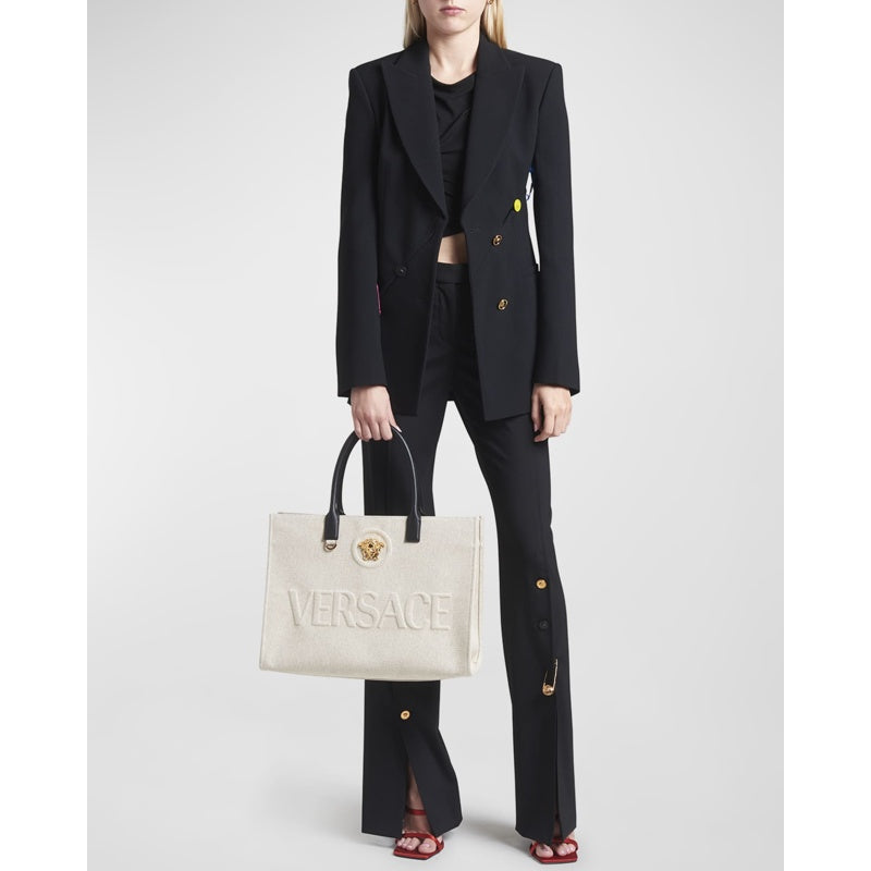 Bolsa Shopper La Medusa Logo Canvas