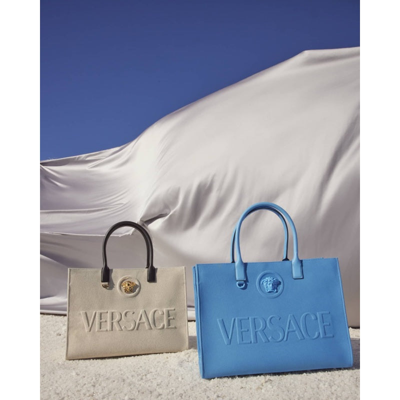 Bolsa Shopper La Medusa Logo Canvas
