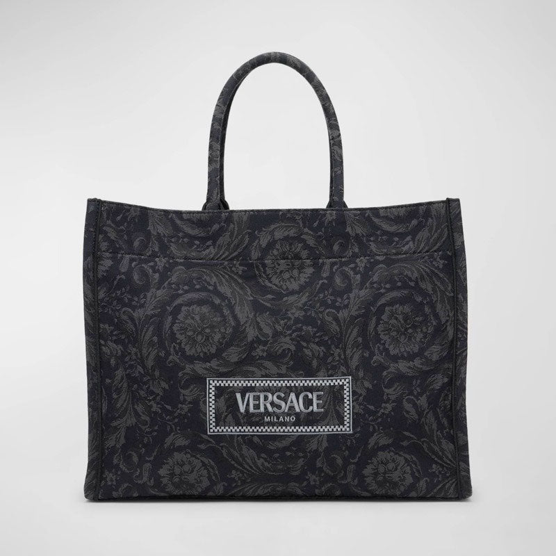 Bolsa Shopper XL Jacquard Embroidered Canvas - Mercado de Luxo - O Maior E-Commerce de Bens, Produtos e Serviços de Luxo do Brasil.