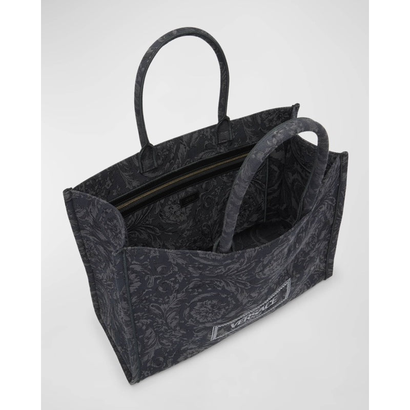 Bolsa Shopper XL Jacquard Embroidered Canvas