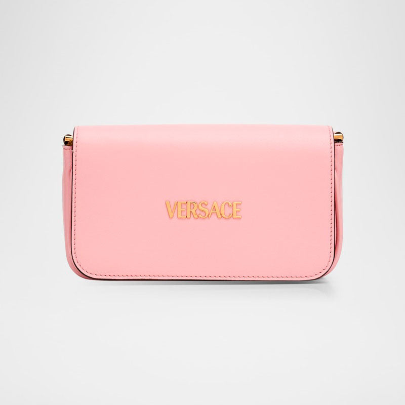 Bolsa Crossbody Versace Tag Mini Flap - Mercado de Luxo - O Maior E-Commerce de Bens, Produtos e Serviços de Luxo do Brasil.