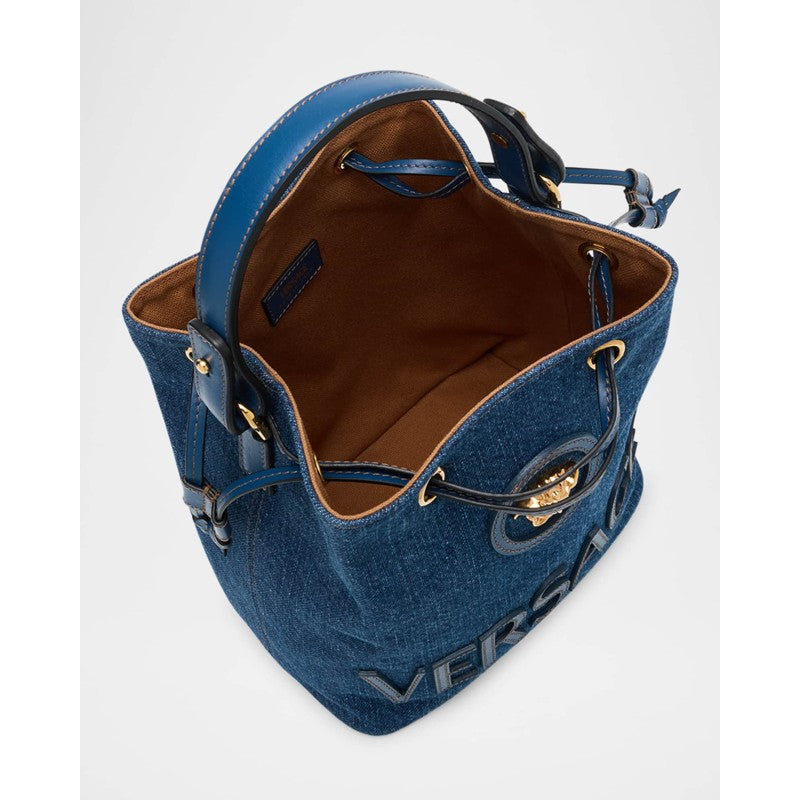 Bolsa Bucket La Medusa Denim