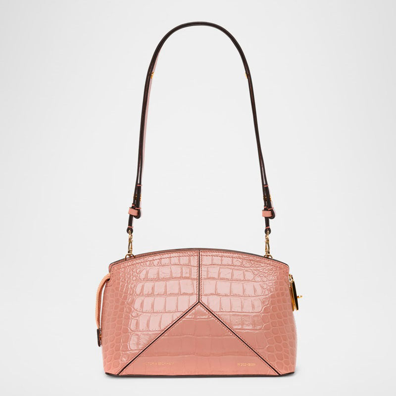 Bolsa Crossbody The Victoria Croc-Embossed - Mercado de Luxo - O Maior E-Commerce de Bens, Produtos e Serviços de Luxo do Brasil.