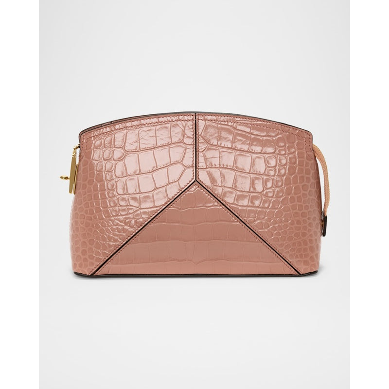 Bolsa Crossbody The Victoria Croc-Embossed
