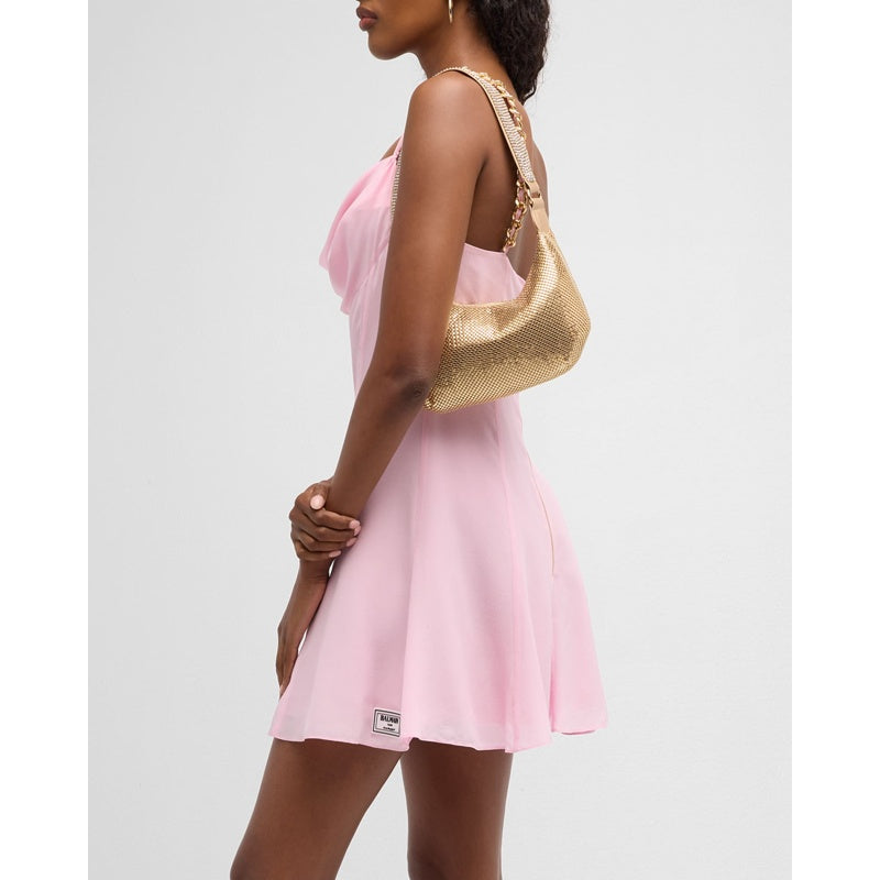 Bolsa Shoulder Bianca Zip Crystal