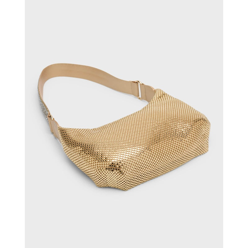 Bolsa Shoulder Bianca Zip Crystal