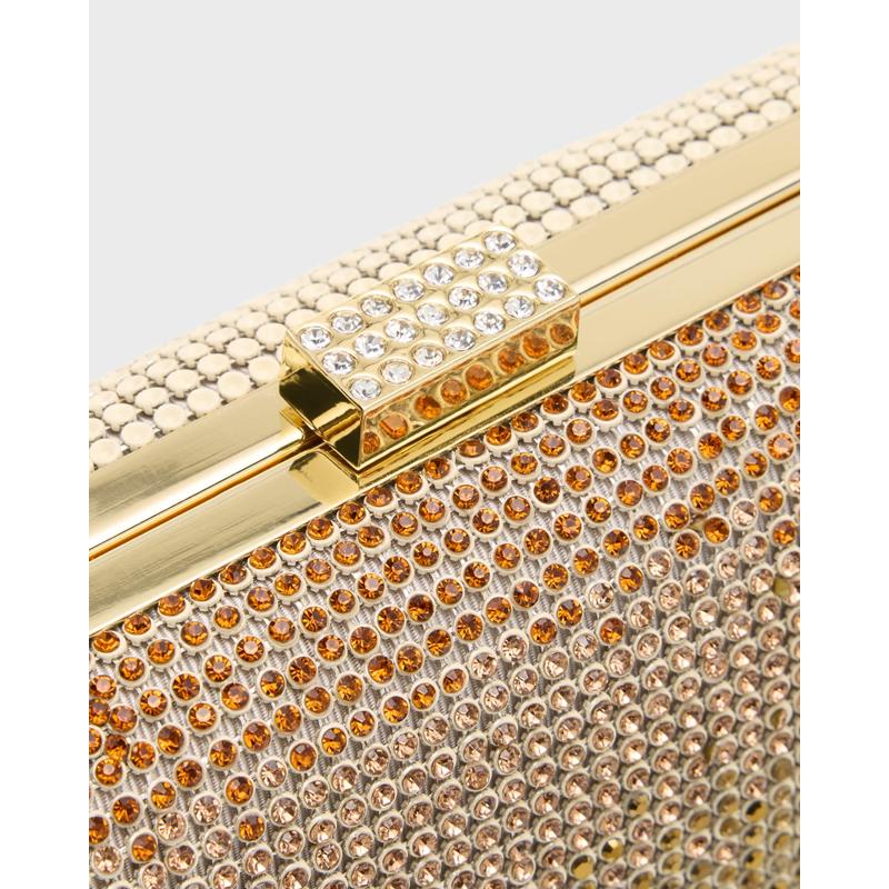 Bolsa Clutch Harlow Ombre Crystal