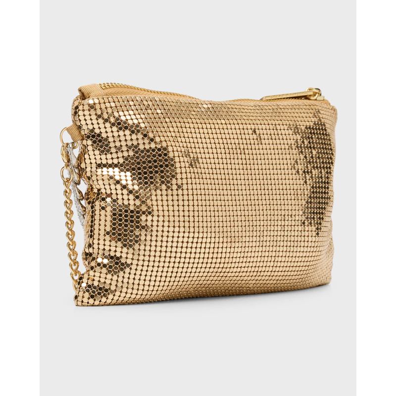 Bolsa Crossbody Zia Metallic Chain