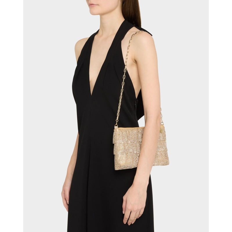 Bolsa Crossbody Evening Mesh Chain