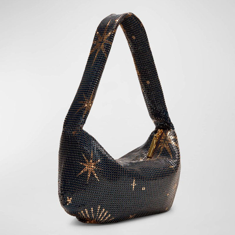 Bolsa Shoulder Diana Star-Print Mesh - Mercado de Luxo - O Maior E-Commerce de Bens, Produtos e Serviços de Luxo do Brasil.