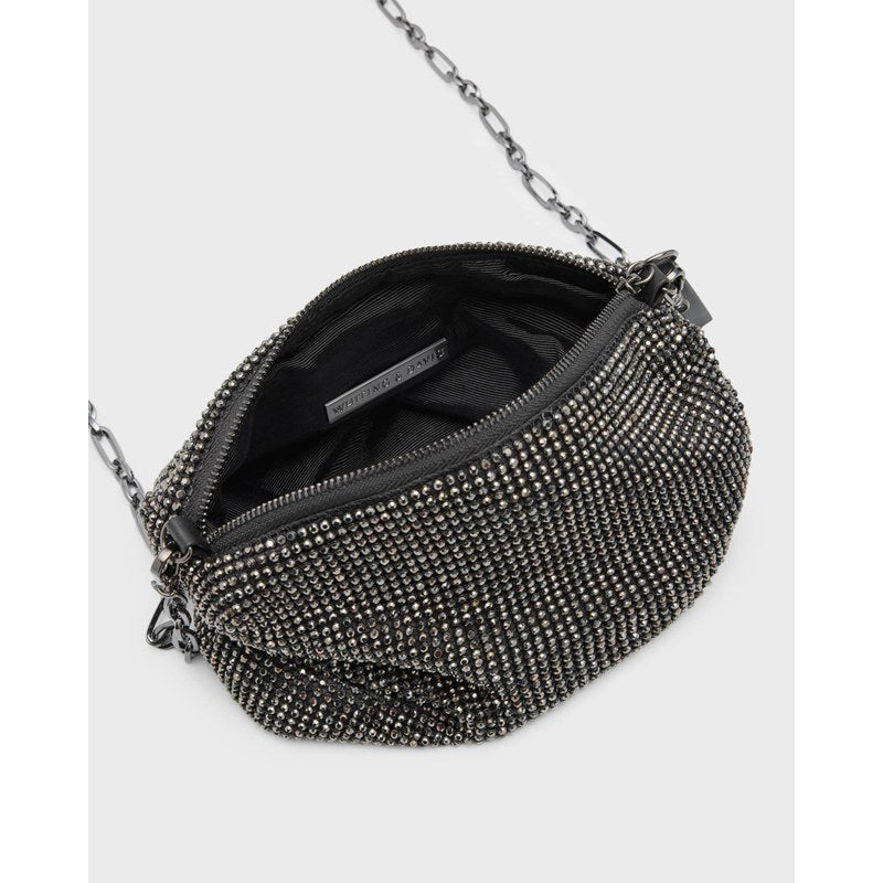 Bolsa Shoulder Anya Metallic Crystal