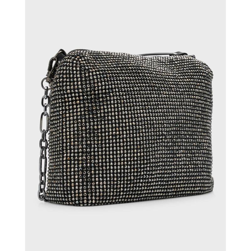 Bolsa Shoulder Anya Metallic Crystal