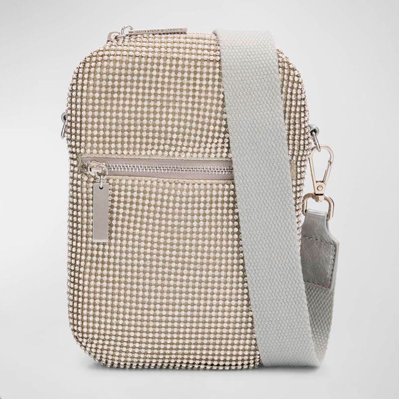 Bolsa Crossbody Zip Crystal - Mercado de Luxo - O Maior E-Commerce de Bens, Produtos e Serviços de Luxo do Brasil.