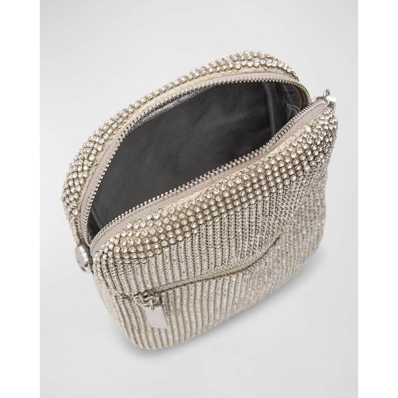 Bolsa Crossbody Zip Crystal