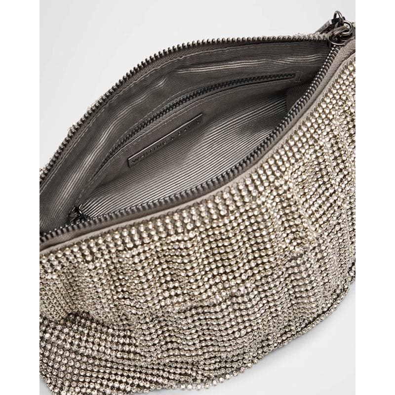 Bolsa Crossbody Evening Mesh Chain