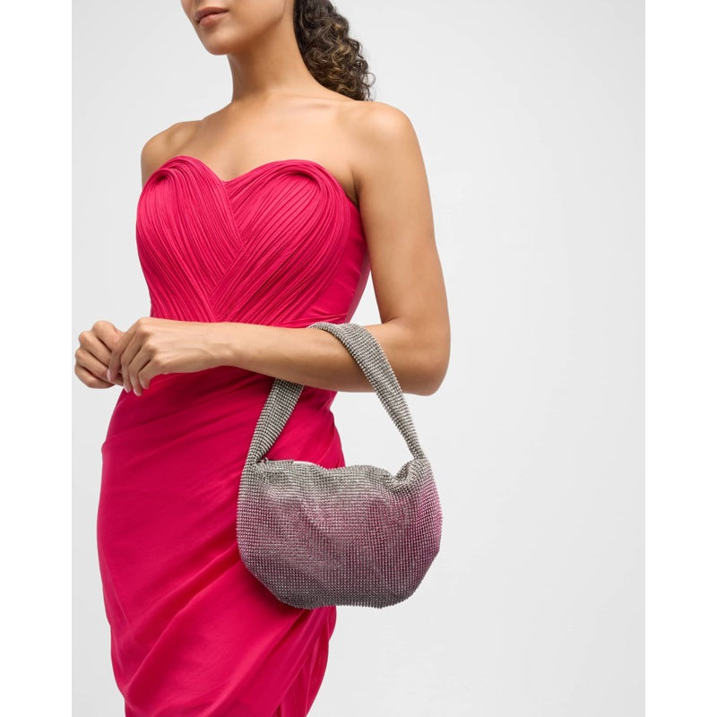 Bolsa Shoulder Adrienne Two-Tone Crystal