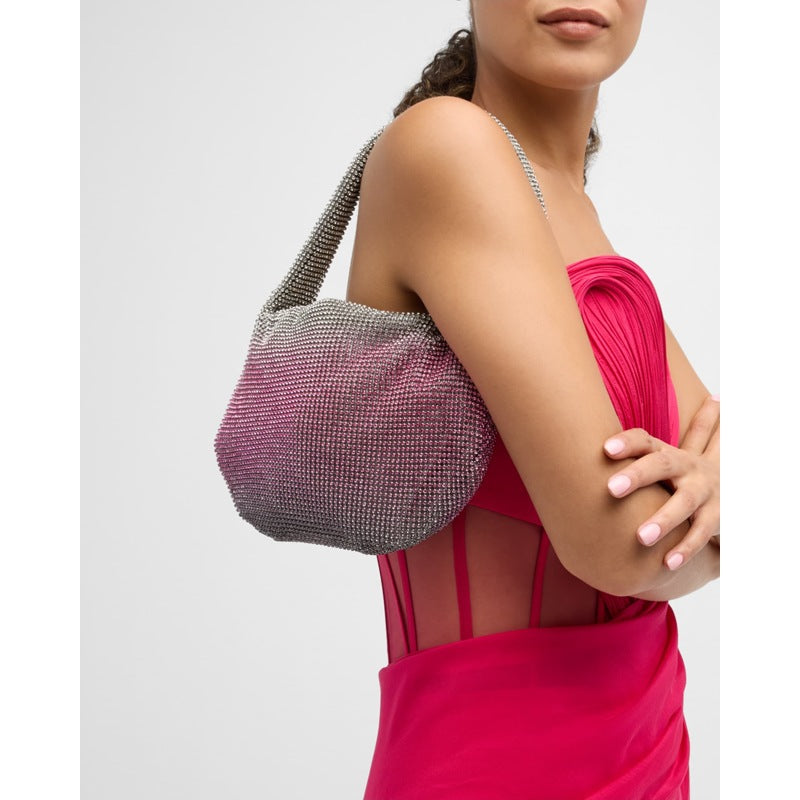 Bolsa Shoulder Adrienne Two-Tone Crystal