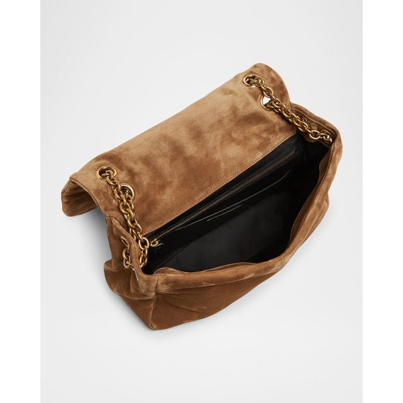 Bolsa Shoulder Jamie 4.3 Medium Quilted Suede