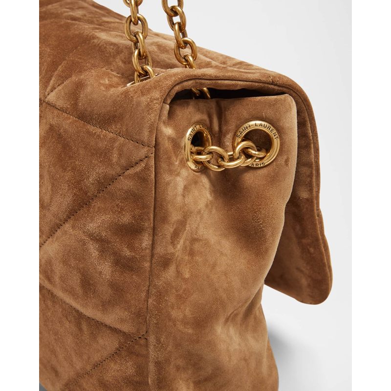 Bolsa Shoulder Jamie 4.3 Medium Quilted Suede