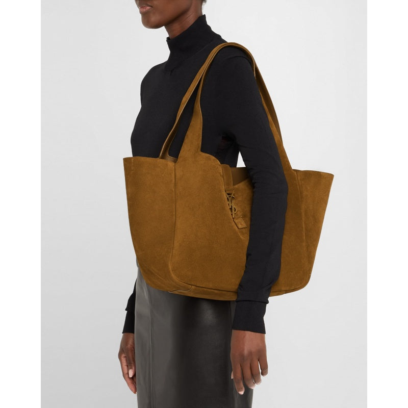 Bolsa Shopper Bea YSL Cabas in Suede