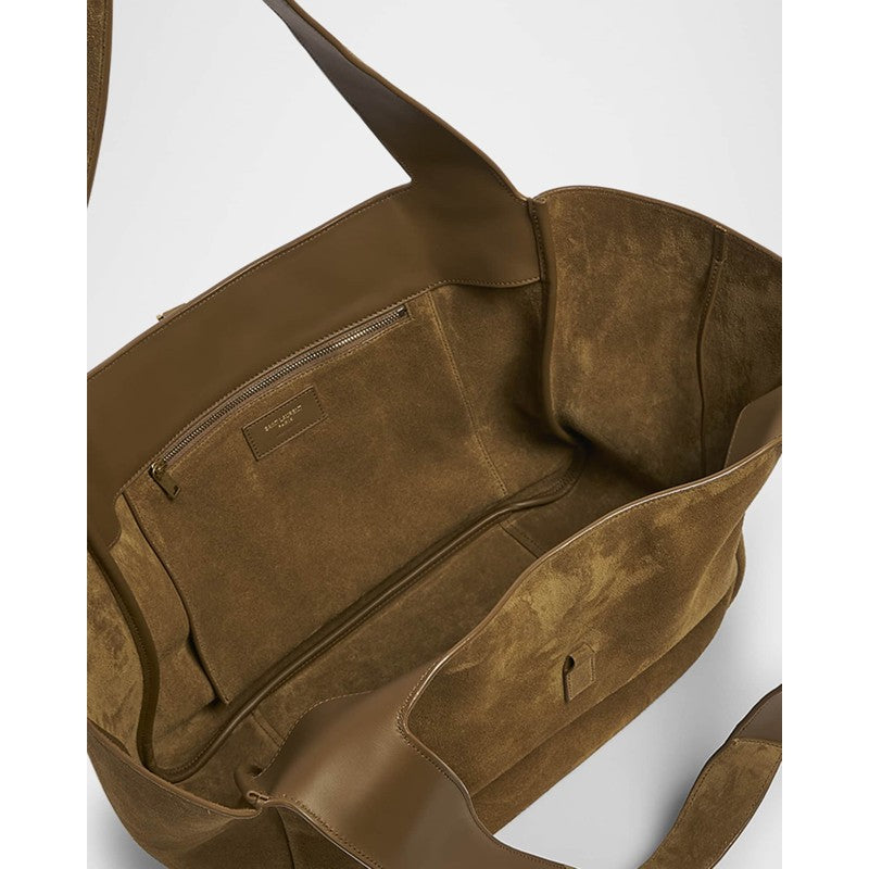 Bolsa Shopper Bea YSL Cabas in Suede