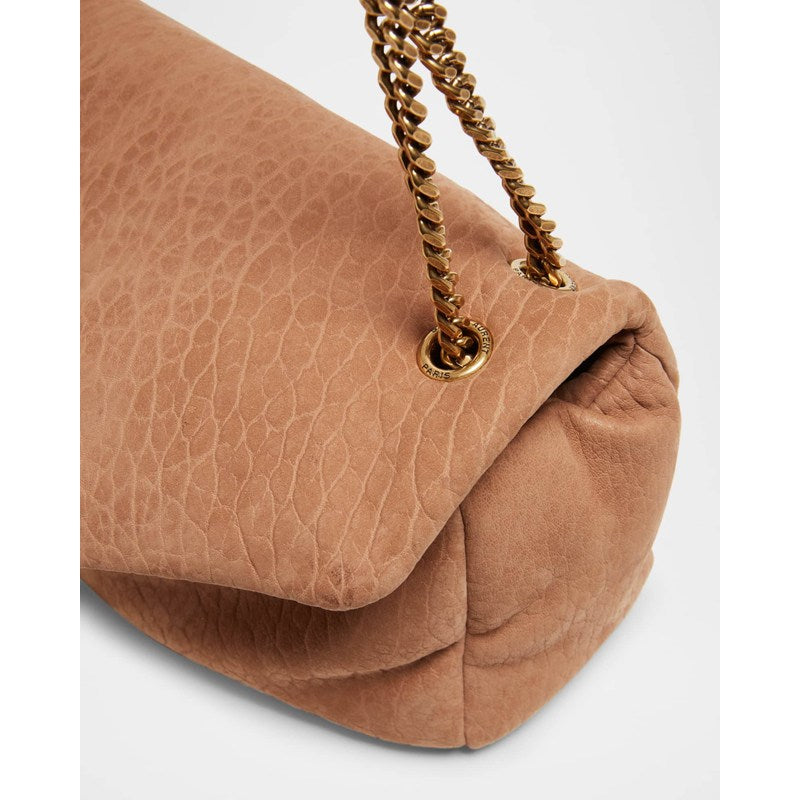 Bolsa Shoulder Calypso Medium YSL in Grained Nubuck
