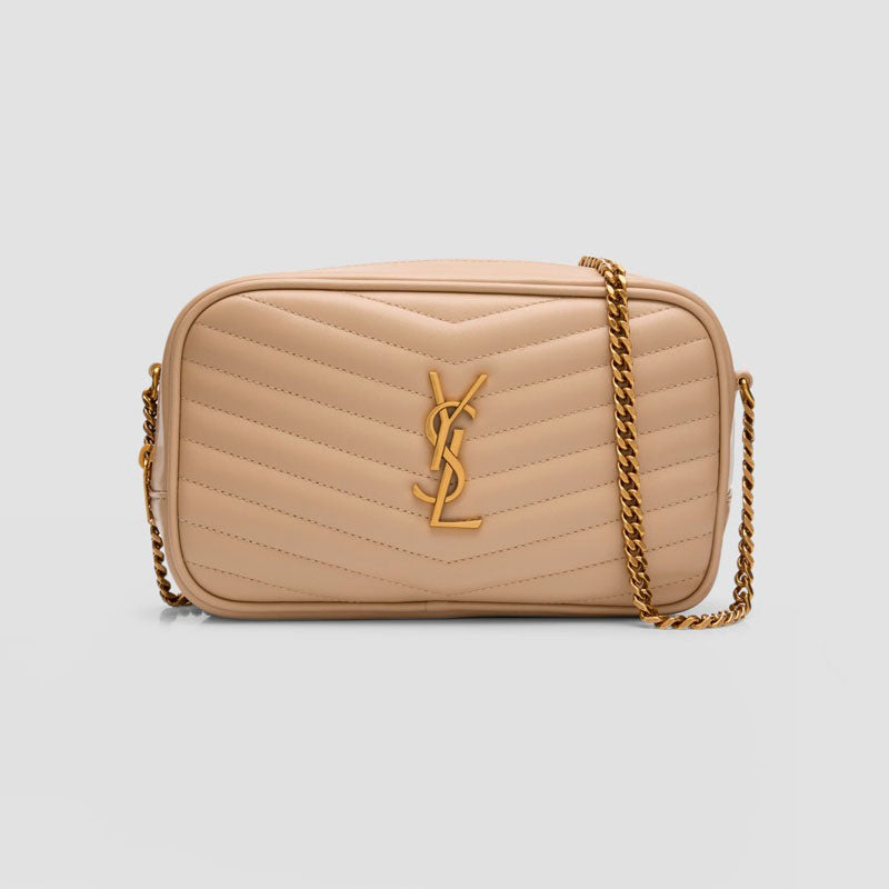 Bolsa Shoulder Lou Mini YSL Camera in Smooth Quilted - Mercado de Luxo - O Maior E-Commerce de Bens, Produtos e Serviços de Luxo do Brasil.