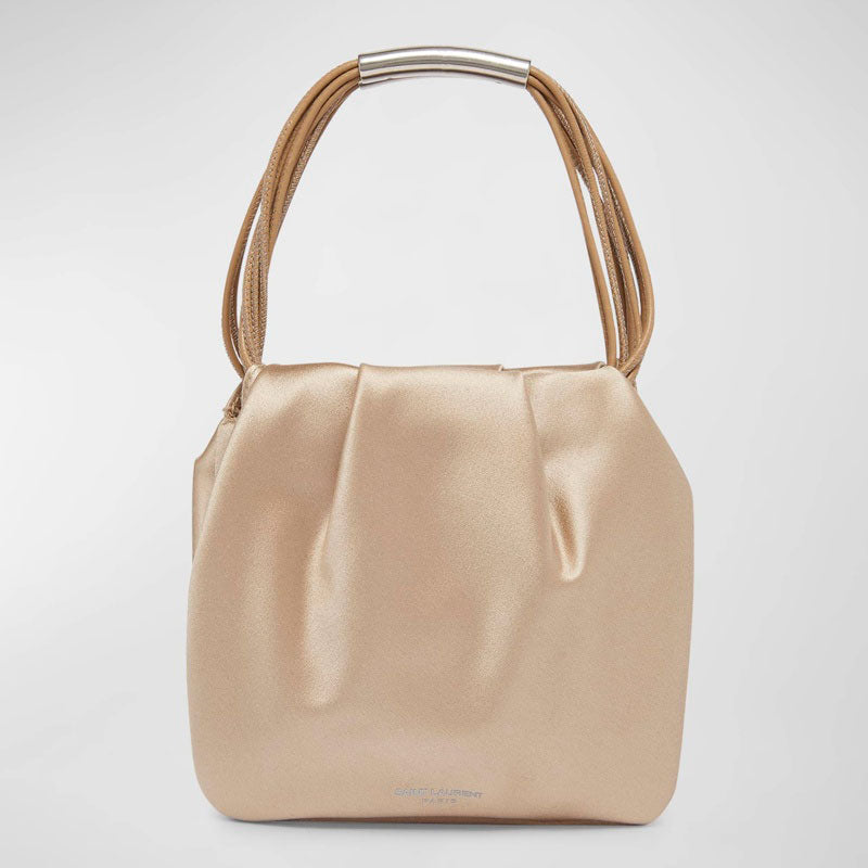 Bolsa Shoulder Mini Pochon Satin - Mercado de Luxo - O Maior E-Commerce de Bens, Produtos e Serviços de Luxo do Brasil.