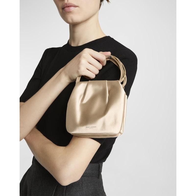Bolsa Shoulder Mini Pochon Satin