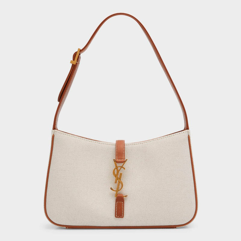 Bolsa Shoulder Le 5 A 7 YSL in Canvas - Mercado de Luxo - O Maior E-Commerce de Bens, Produtos e Serviços de Luxo do Brasil.