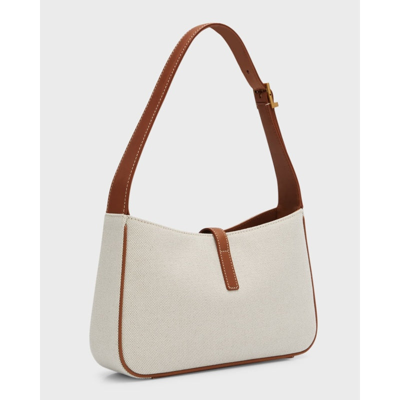 Bolsa Shoulder Le 5 A 7 YSL in Canvas