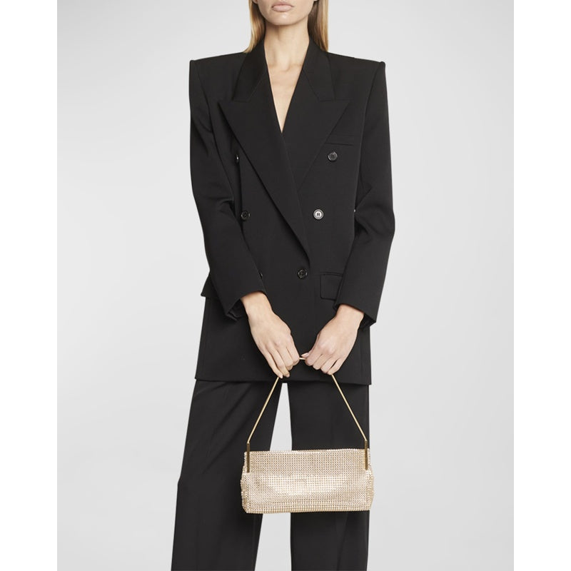 Bolsa Shoulder Suzanne Small in Strass