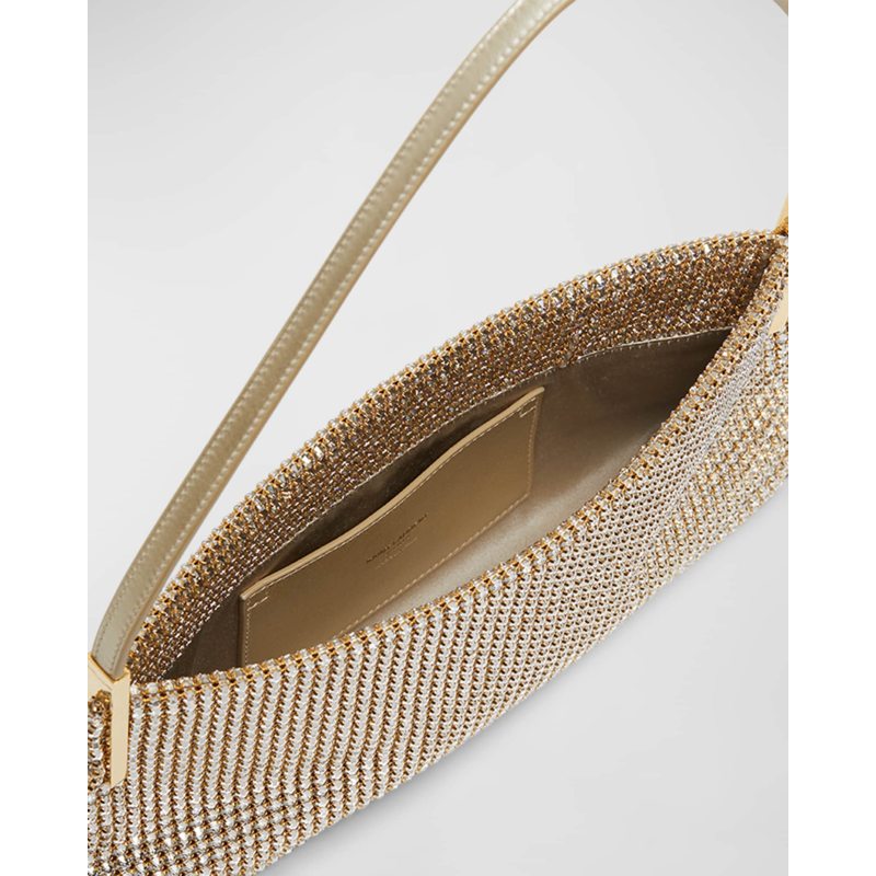 Bolsa Shoulder Suzanne Small in Strass
