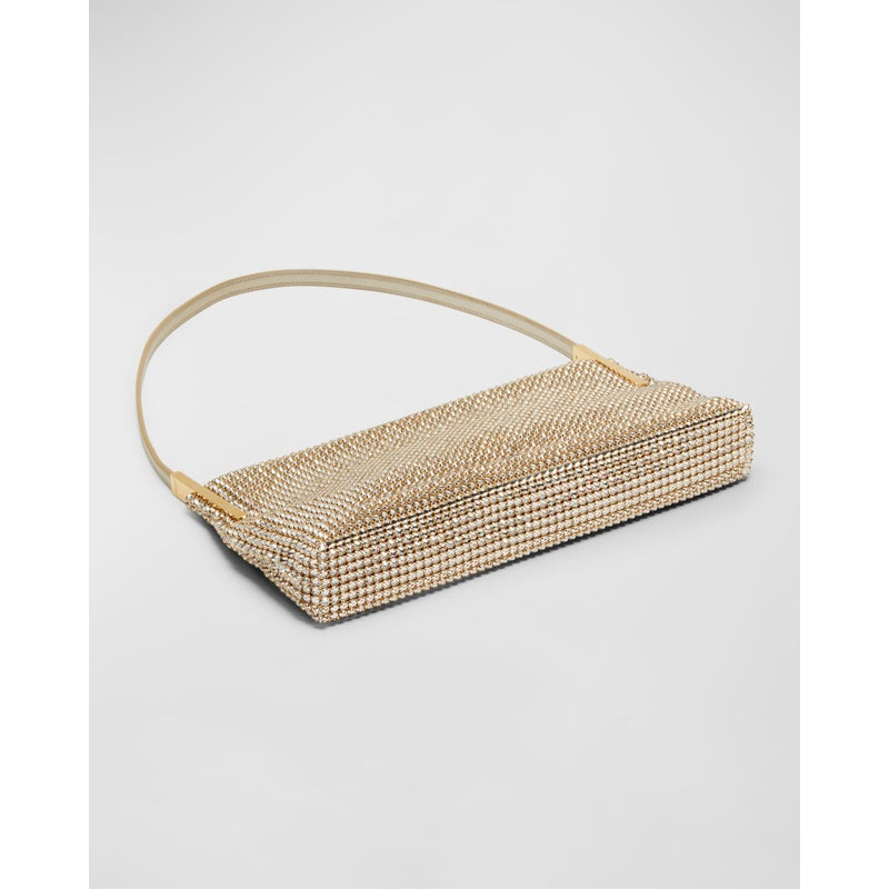 Bolsa Shoulder Suzanne Small in Strass